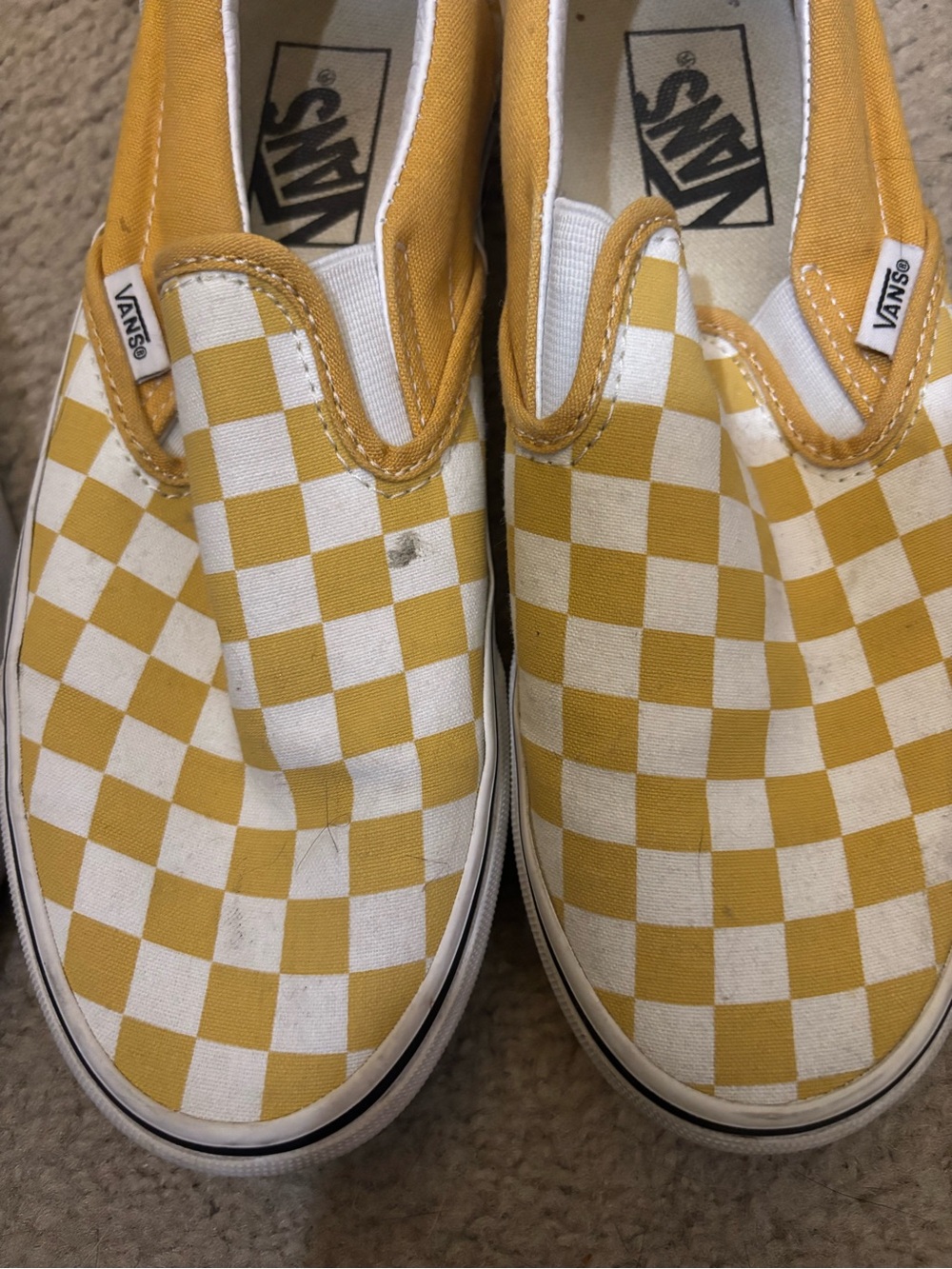 Vans Checkered Slip Ons - Yellow, Green, Pink - Price is for all 3 pairs - Picture 6 of 7
